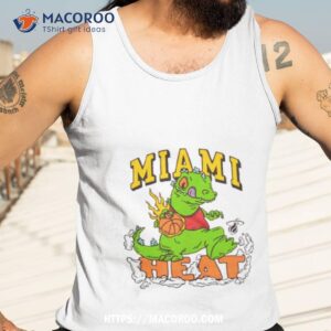 miami heat rugrats reptar basketball shirt tank top 3