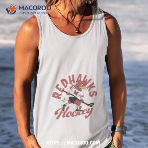 miami redhawks retro hockey shirt tank top