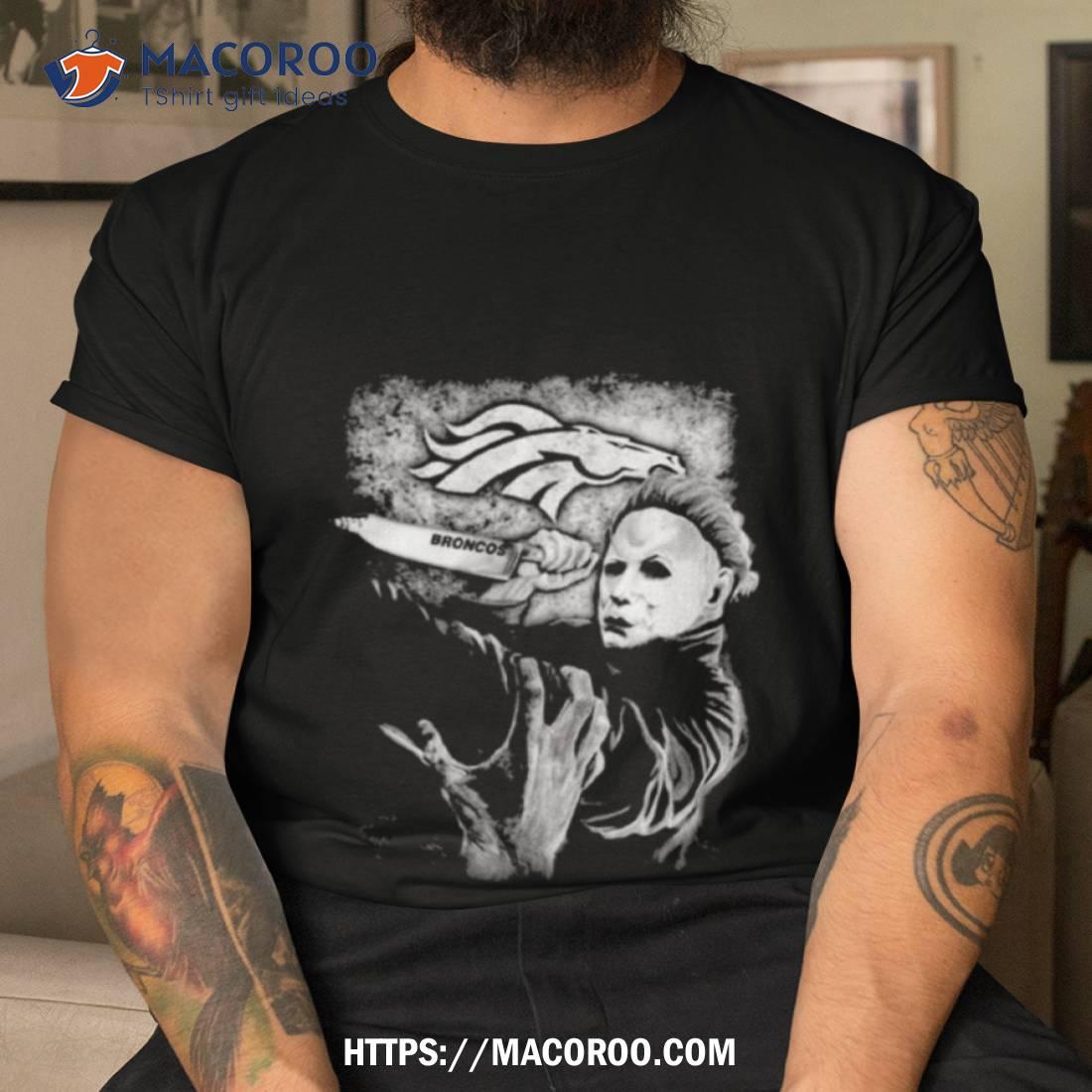 Michael Jason Myers Friday The 13th Denver Broncos Halloween 2023 Shirt Michael Jason Myers Friday The 13th Denver Broncos Halloween 2023 Shirt