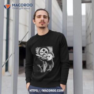Michael Jason Myers Friday The 13th Pittsburgh Steelers Halloween 2023 T Shirt 2 michael jason myers friday the 13th pittsburgh steelers halloween 2023 t shirt sweatshirt 1
