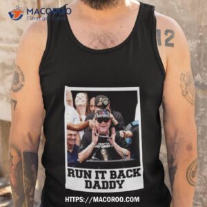 michael malone run it back daddy shirt tank top