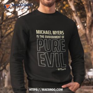 michael myers x bloody disgusting 2023 t shirt sweatshirt