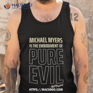 michael myers x bloody disgusting 2023 t shirt tank top