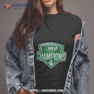 Michigan State Spartans 2023 Big Ten Women’s Cross Country Champions Shirt