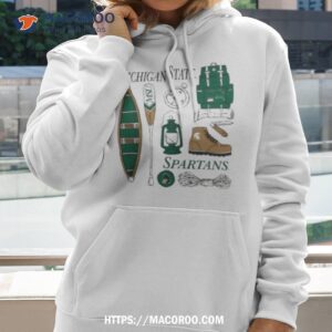 michigan state spartans comfort wash camping trip t shirt hoodie 2