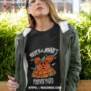 Mickey And Minnie’s Pumpkin Patch Halloween Shirt