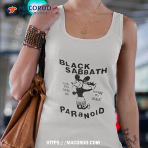 Mickey Black Sabbath Paranoid Shirt