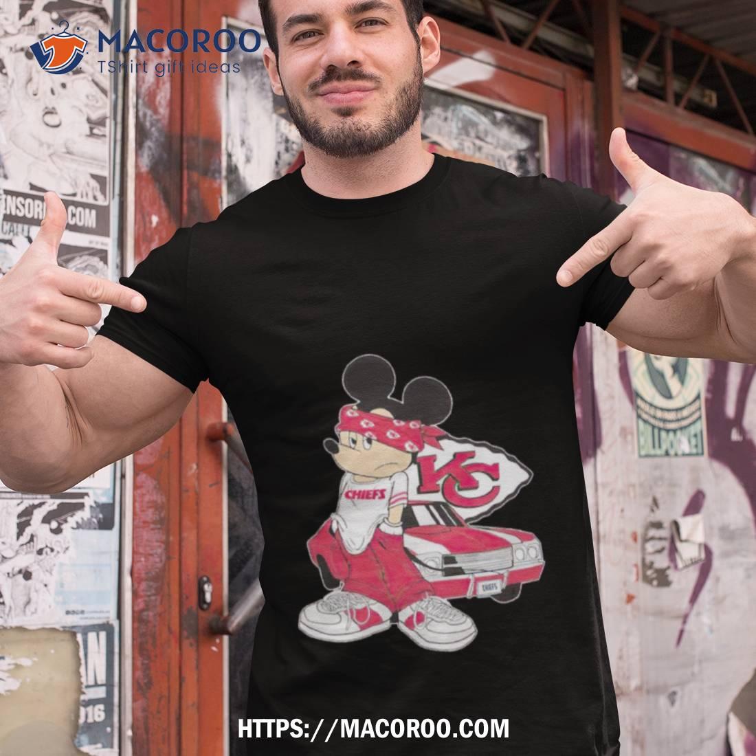 Mickey mouse Kansas City Chiefs posing shirt - Limotees