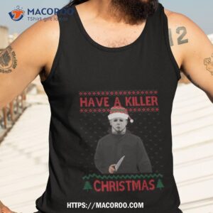 Mike Myers Halloween Funny Christmas Jumper Shirt 3 mike myers halloween funny christmas jumper shirt tank top 3