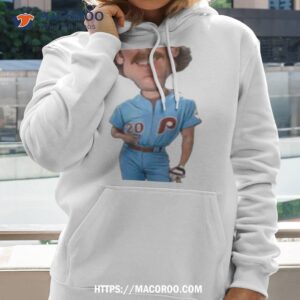 Mike Schmidt Phillies Baseball Cartoon Shirt
