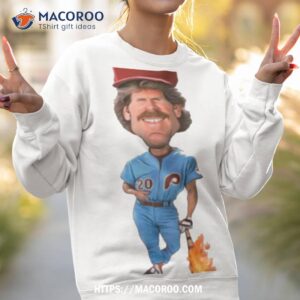 mike schmidt phillies baseball cartoon shirt sweatshirt 2