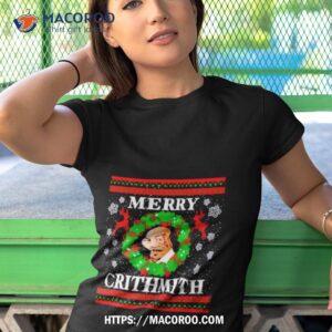 mike tyson merry crithmith ugly christmas shirt tshirt 1