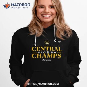 milwaukee brewers 2023 nl central division champions locker room unisex t shirt hoodie 1