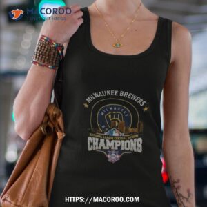 milwaukee brewers 2023 nl central division champions skyline shirt tank top 4