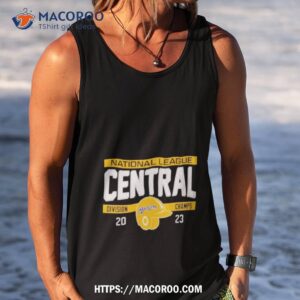 milwaukee brewers national league central division champs 2023 shirt tank top