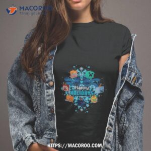 Minecraft Happy Holidays Shirt