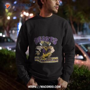 minnesota vikings beasts of the gridiron t shirt sweatshirt
