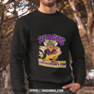 minnesota vikings monsters of the gridiron halloween shirt sweatshirt