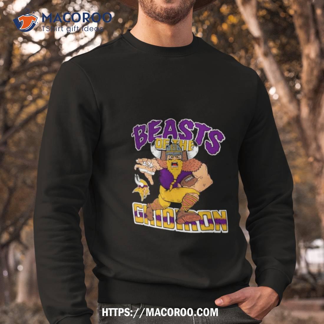 Minnesota Vikings Monsters Of The Gridiron Halloween Shirt