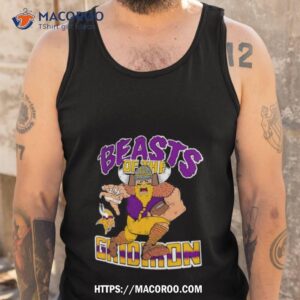 minnesota vikings monsters of the gridiron halloween shirt tank top