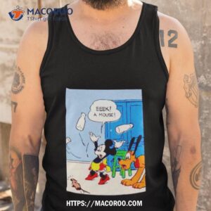 minnie eeek a mickey mouse shirt tank top