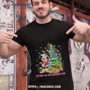 Minnie Mouse Santa Claus It’s Fine I’m Fine Everything Is Fine Shirt