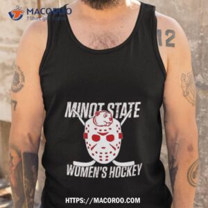 minot state women s hockey spooky 2023 national championship shirt tank top