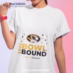 Missouri Tigers 2023 Bowl Bound Bow Season Logo T Shirt