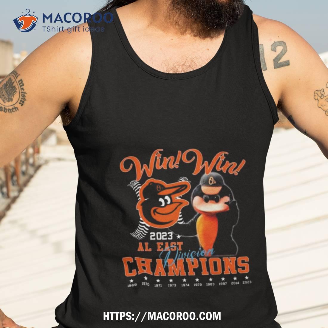 Baltimore Orioles 2023 AL East Division Champions Baseball Jersey