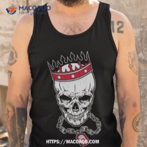 mlb cincinnati reds skull rock with crown 2023 shirt tank top