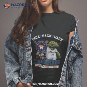 Mlb Houston Astros Back2back2back 2023 Al East Division Champions 2021 2022 2023 T Shirt