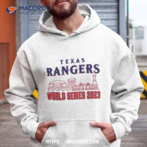 Mlb Texas Rangers World Series 2023 Skyline T Shirt