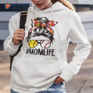 mom life softball baseball mothers day t shirt hoodie 3