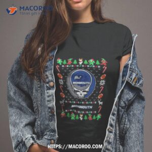Monmouth Hawks Grateful Dead Ugly Christmas Sweatshirt