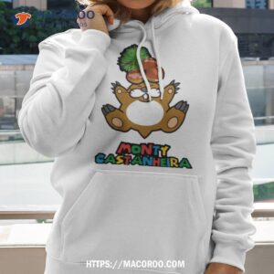 Monty Castanheira Mario Kart Monty Mole Shirt 2 monty castanheira mario kart monty mole shirt hoodie 2