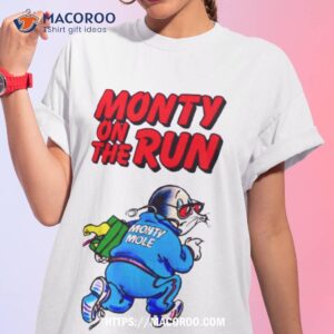 Monty On The Run 8 Bit Retro Shirt