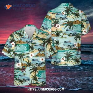 Morris Minor 1000 1962 (pale Blue) Hawaiian Shirt