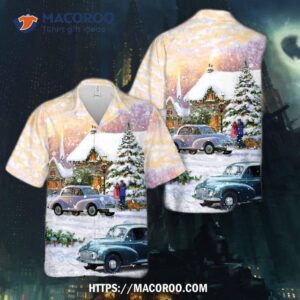 Morris Minor 1948 Christmas Hawaiian Shirt