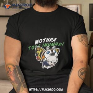 Mothra X Toge Inumaki X Jujutsu Kaisen X Godzilla Collab T Shirt