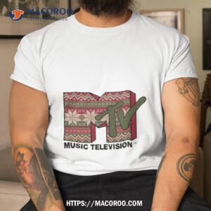 Mtv Christmas Vintage Holiday Logo Shirt
