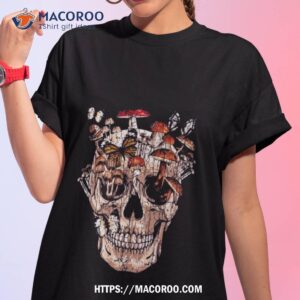 Mushroom Collector Skull 2023 T Shirt