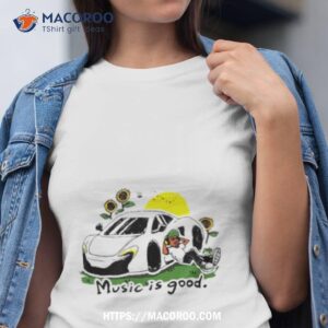 Music Is Good The Flower Patch Shirt