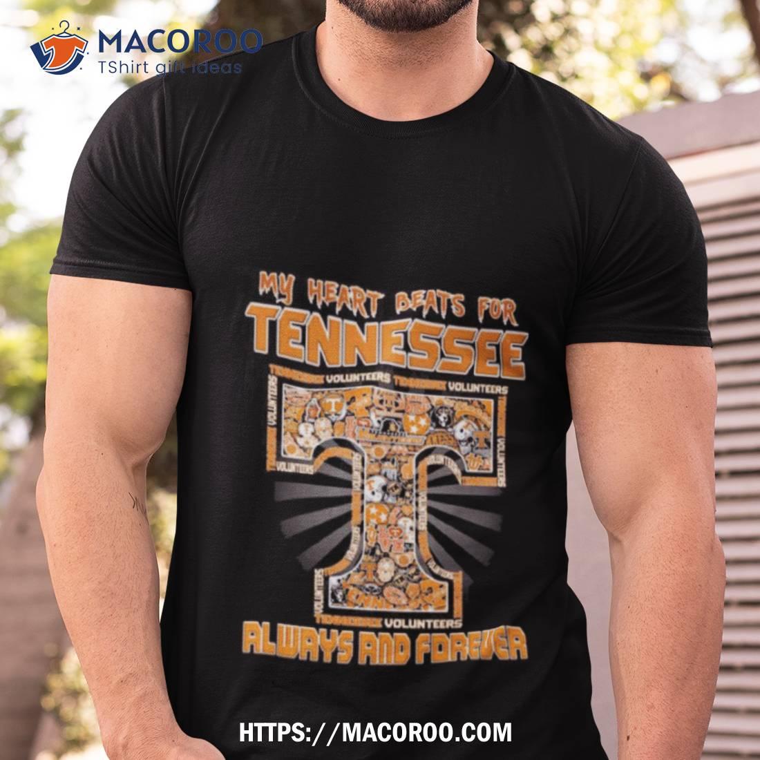 My Heart Beats For Tennessee Always And Forever T Shirt My Heart Beats For Tennessee Always And Forever T Shirt