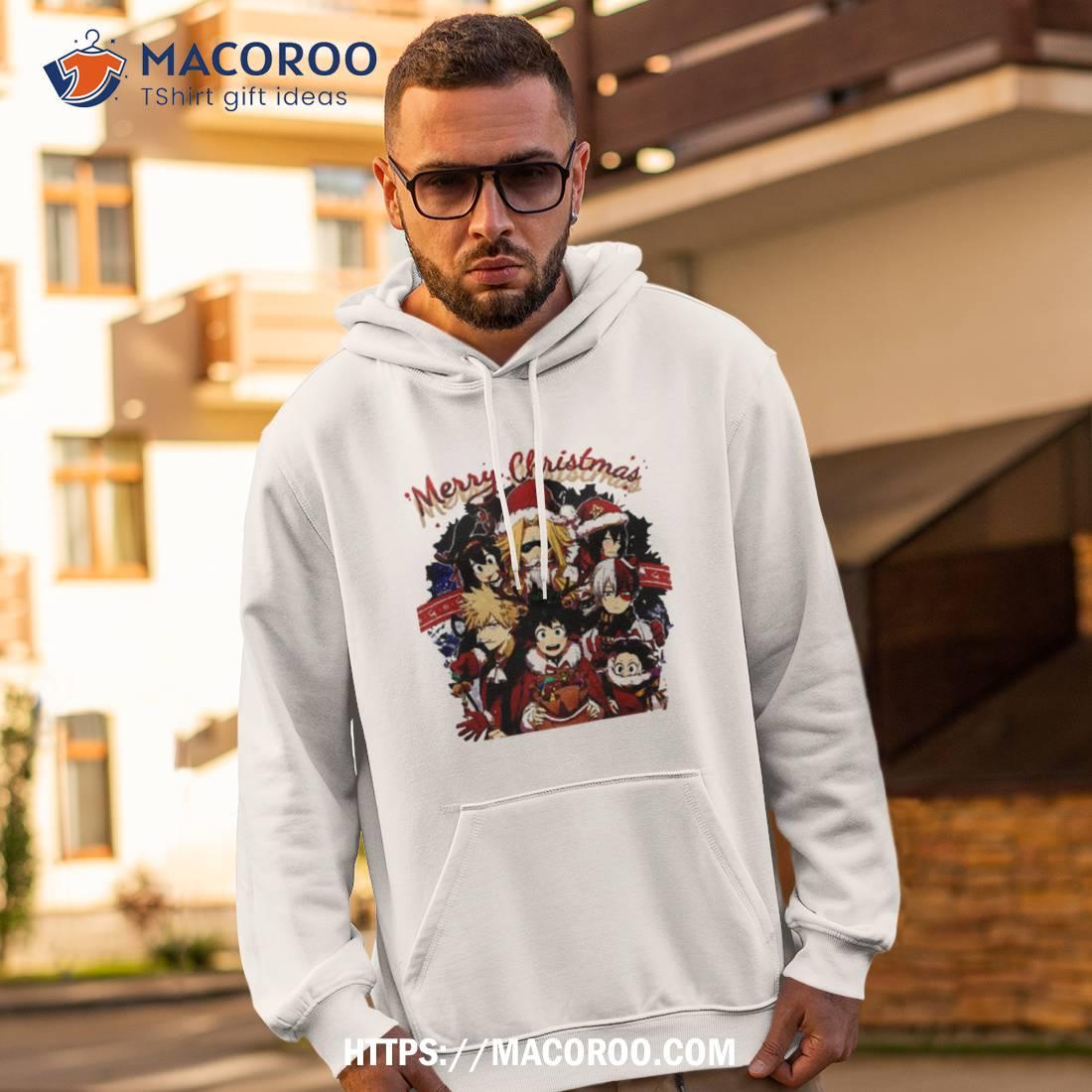 My Hero Academia Anime Christmas Shirt My Hero Academia Anime Christmas Shirt