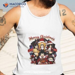 My Hero Academia Anime Christmas Shirt 3 my hero academia anime christmas shirt tank top 3