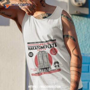 nakatomi christmas party japanese style shirt tank top 1