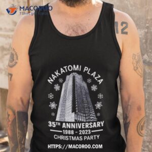 nakatomi plaza 35th anniversary 1988 2023 christmas party shirt tank top