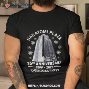Nakatomi Plaza 35th Anniversary 1988 2023 Christmas Party Shirt