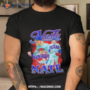 Nasty Nate Texas Rangers Graphic Shirt