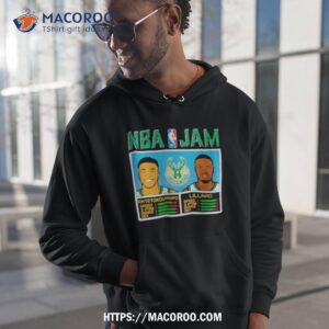 Nba Jam Bucks Antetokounmpo And Lillard Shirt
